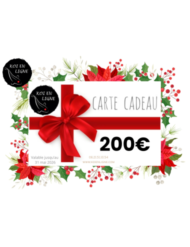 Carte cadeau 200€